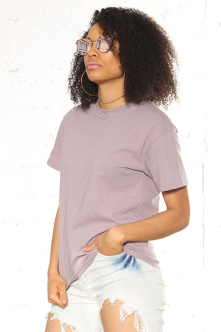 Authentic Glam Cropped Logo Tee