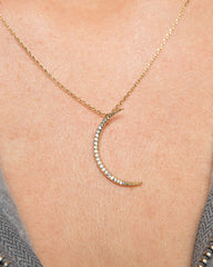 Reach for the Moon Necklace