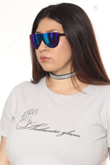 Authentic Glam Cropped Logo Tee